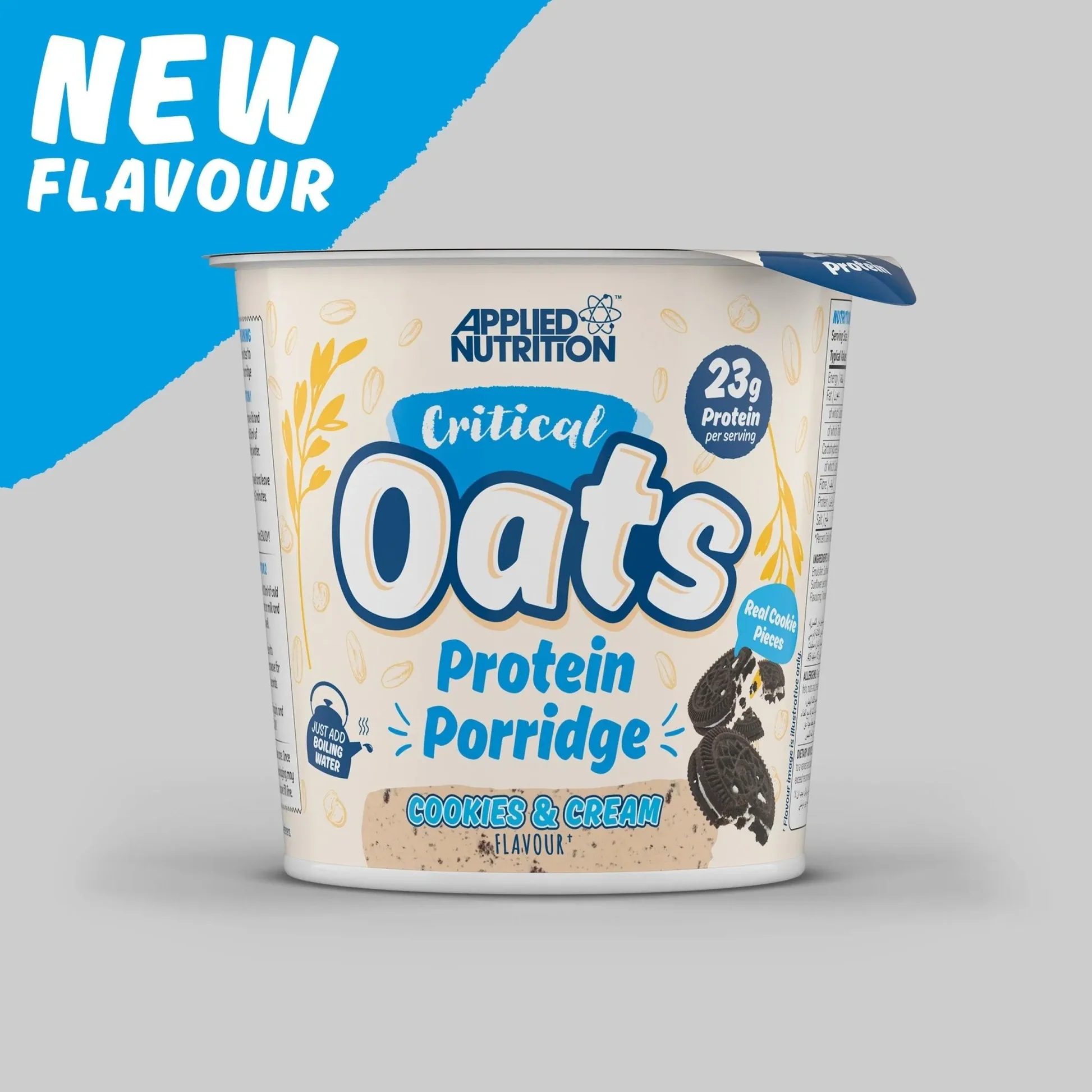 Critical Oats Protein Porridge 60g Cookies amp Cream new flavour