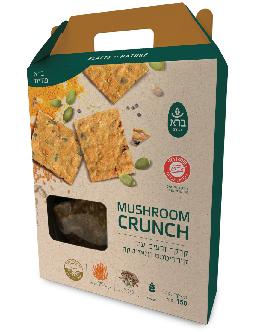 Hadmia Mushroom Crunch Cracker Reishi Lion Mane