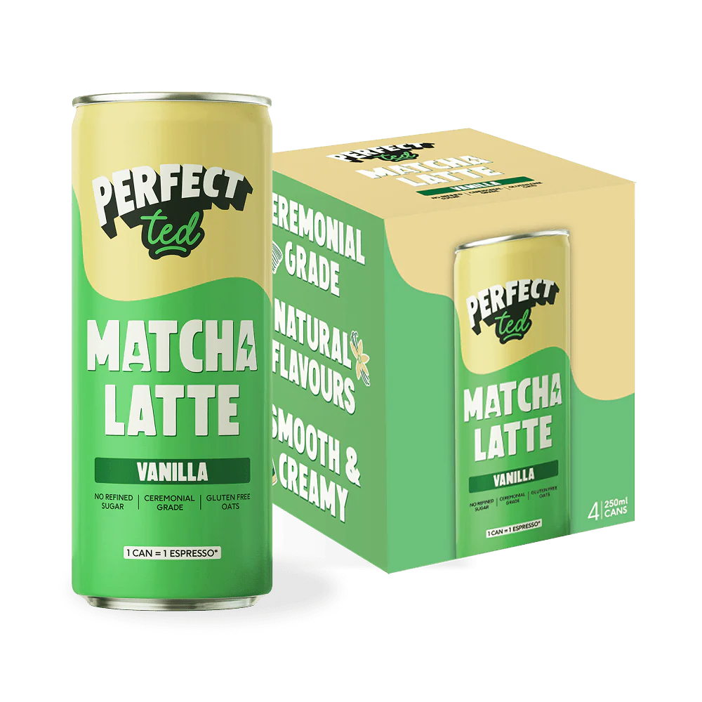 vanilla oat matcha latte matcha latte perfectted matcha cans pack