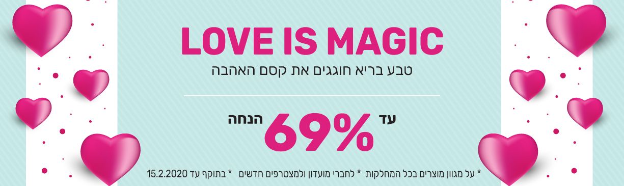 NutriD News Letter Banner LOVE IS MAGIC NEW