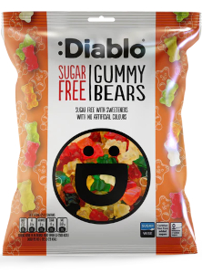 מארז סוכריות גומי דובונים ללא סוכר | DIABLO