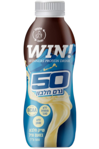 מארז משקה שייק חלבון 500 מ"ל WIN