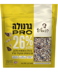 גרנולה חלבון PRO בוטנים ושוקולד מריר | רפאל