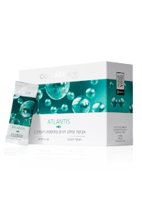 קולגן בתוספת ויטמין ATLANTIS | C | קולגן פלוס