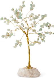 עץ אבני קריסטל אוונטורין ירוק