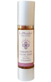 סבון פנים טיפולי לעור שמן ואקנטי | LAVENDER