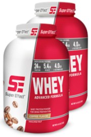 סופר אפקט אבקת חלבון מארז זוגי Super Effect