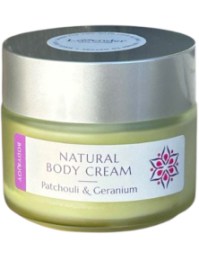 קרם גוף טבעי פצ'ולי גרניום | LAVENDER